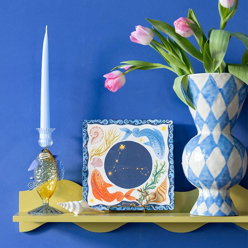 Storytiles Delft Blue Pisces Wandfliese S 10x10 cm Fische