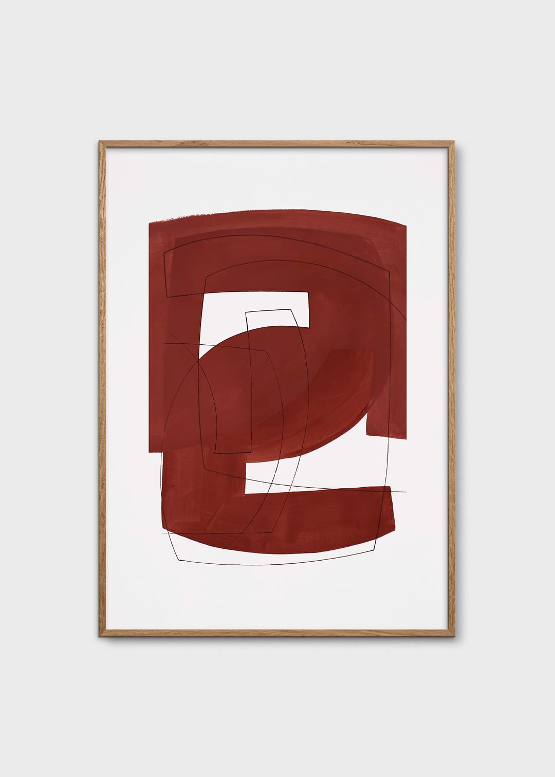 The Poster Club Art Prints Merged Poster 50x70 cm abstrakt