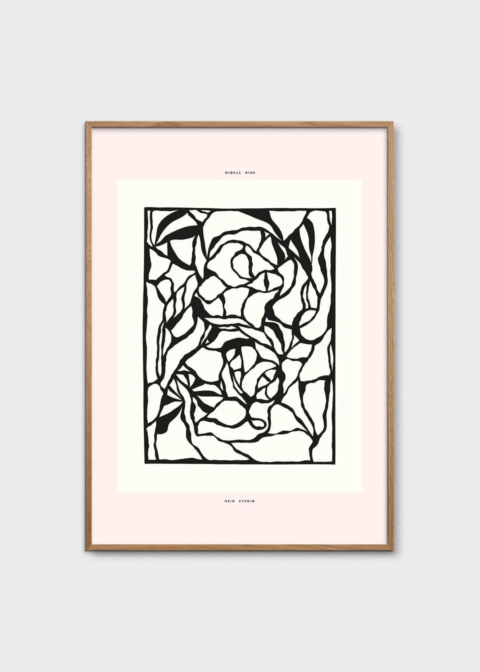 The Poster Club I See You Pale Pink Poster 30x40 cm Rosa