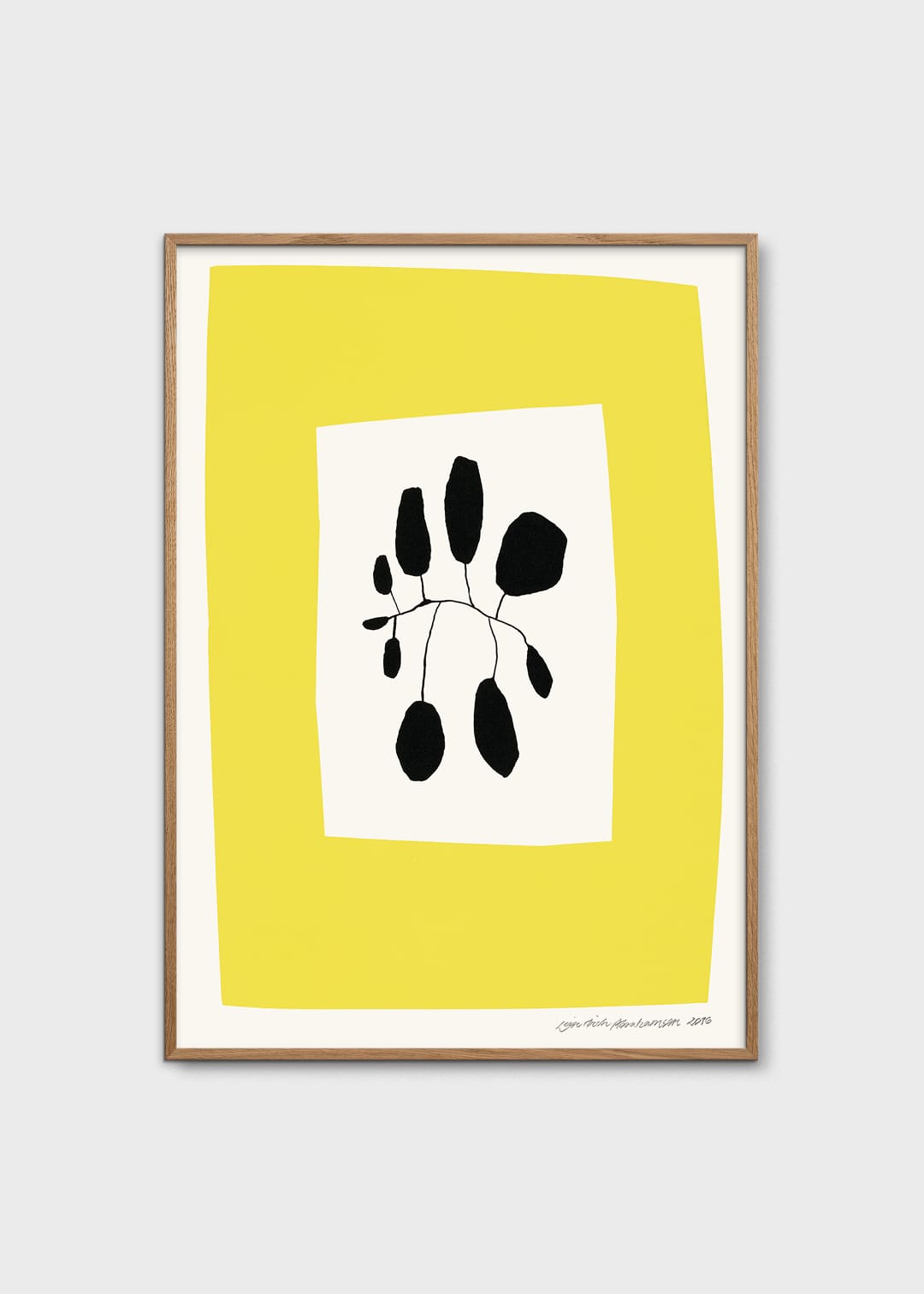 The Poster Club Yellow Area Poster 30x40 cm gelb