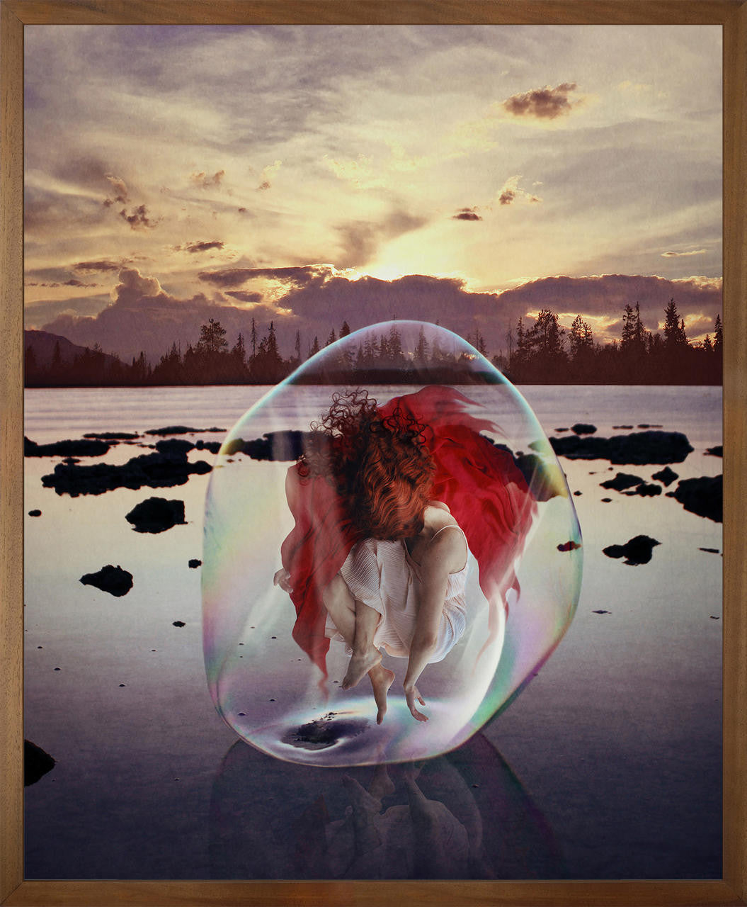 Mineheart All I Loved Alone Leinwandbild 30x41cm ohne Rahmen