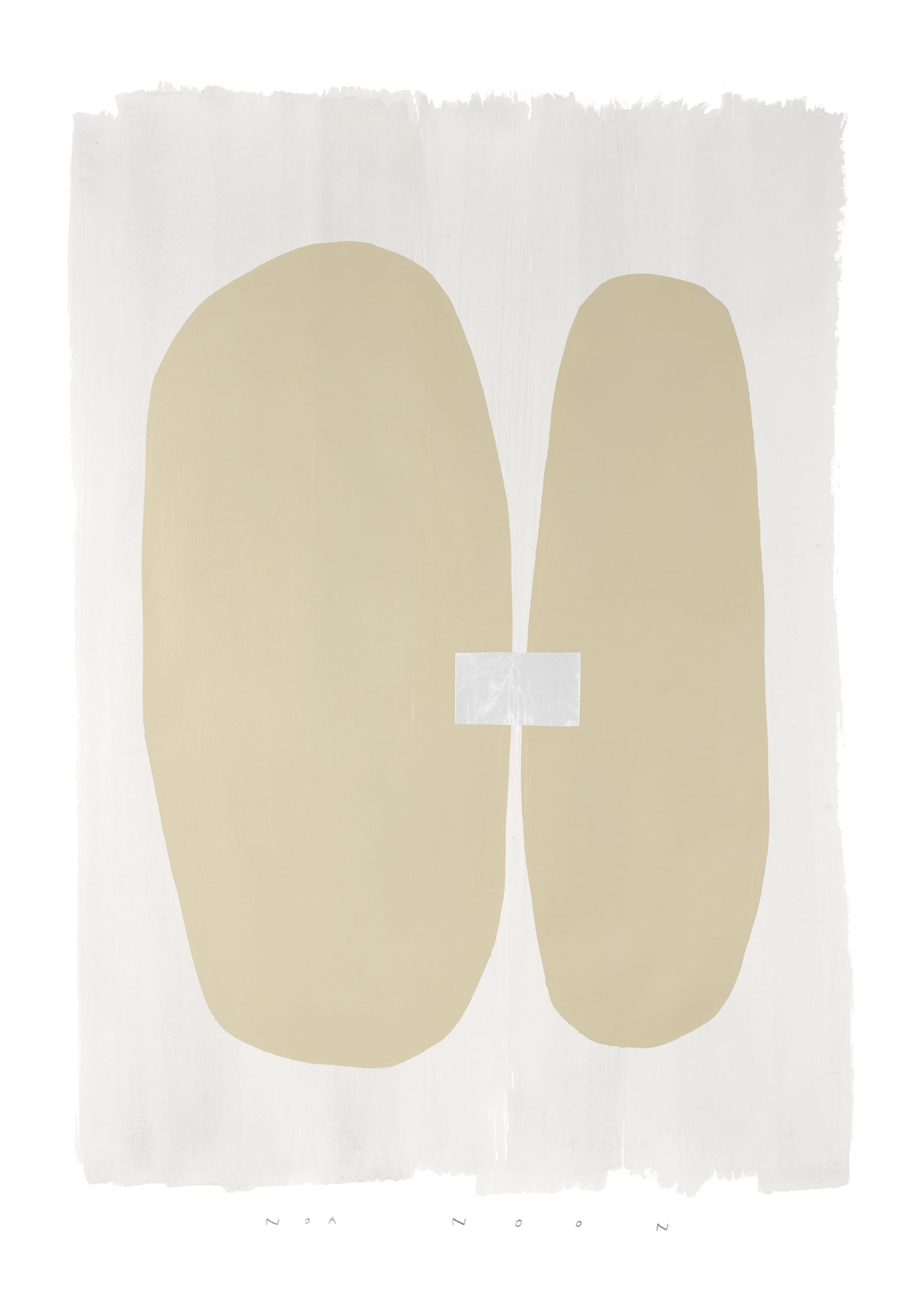 The Poster Club Copenhagen Poster 50x70 beige-grau
