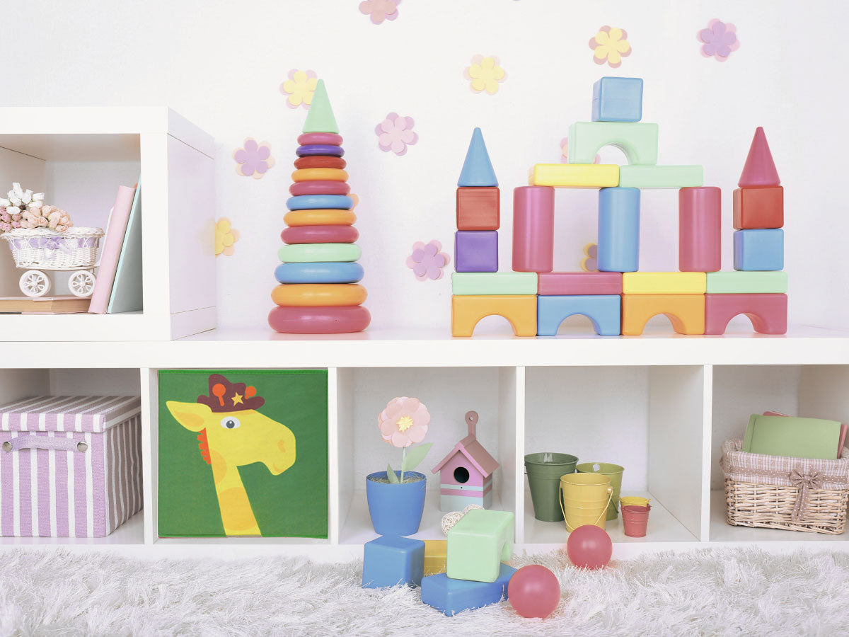 LS-LebenStil Giraffe Aufbewahrungsbox 30cm für Kallax faltbar