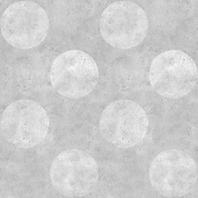 Mineheart Polkadot Tapete Hellgrau Beton Punkte