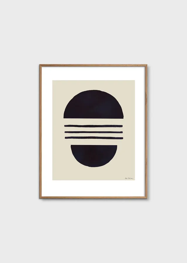 The Poster Club Art Prints Ego Kunstdruck 40x50 cm beige