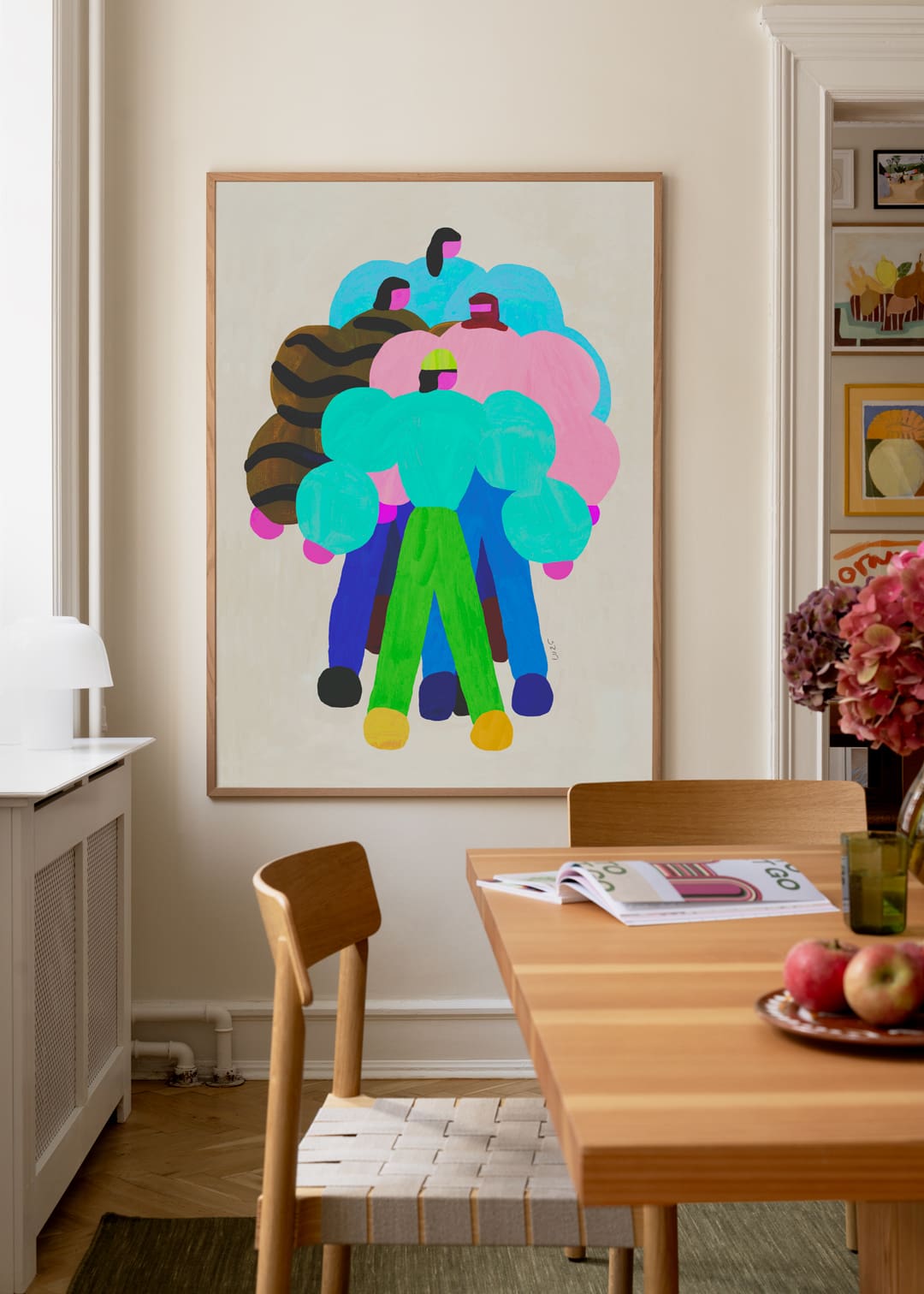 The Poster Club Art Prints People in Puffs Poster 30x40 bunt