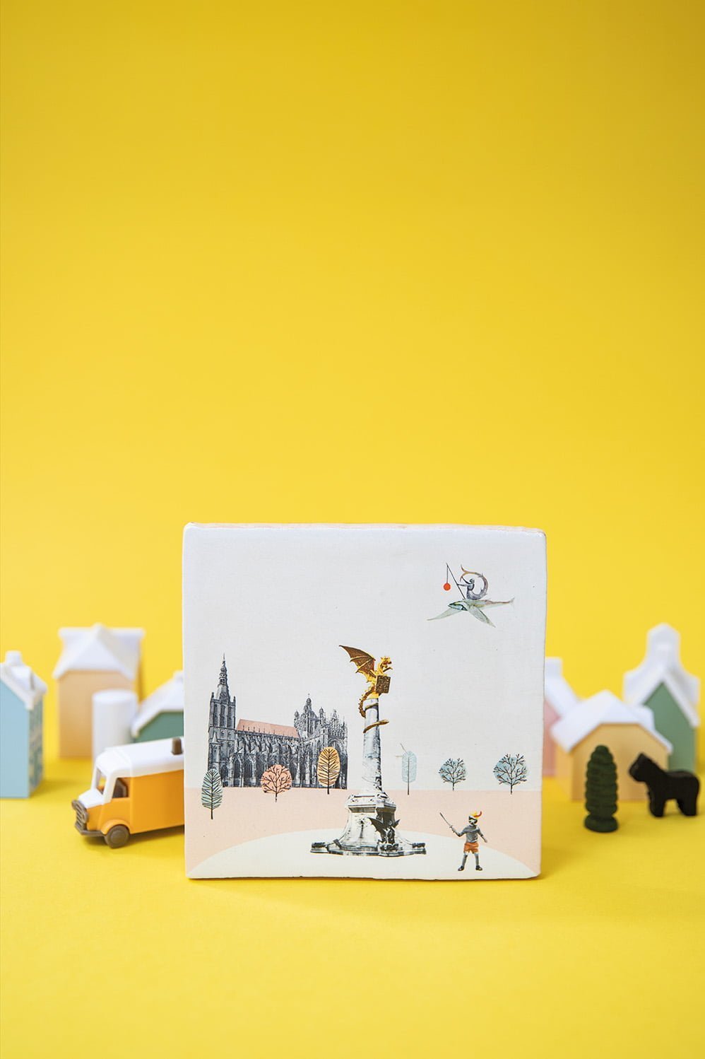 Storytiles Delft Blue Sprookjesachtig Den Bosch Fliese S 10x10 cm