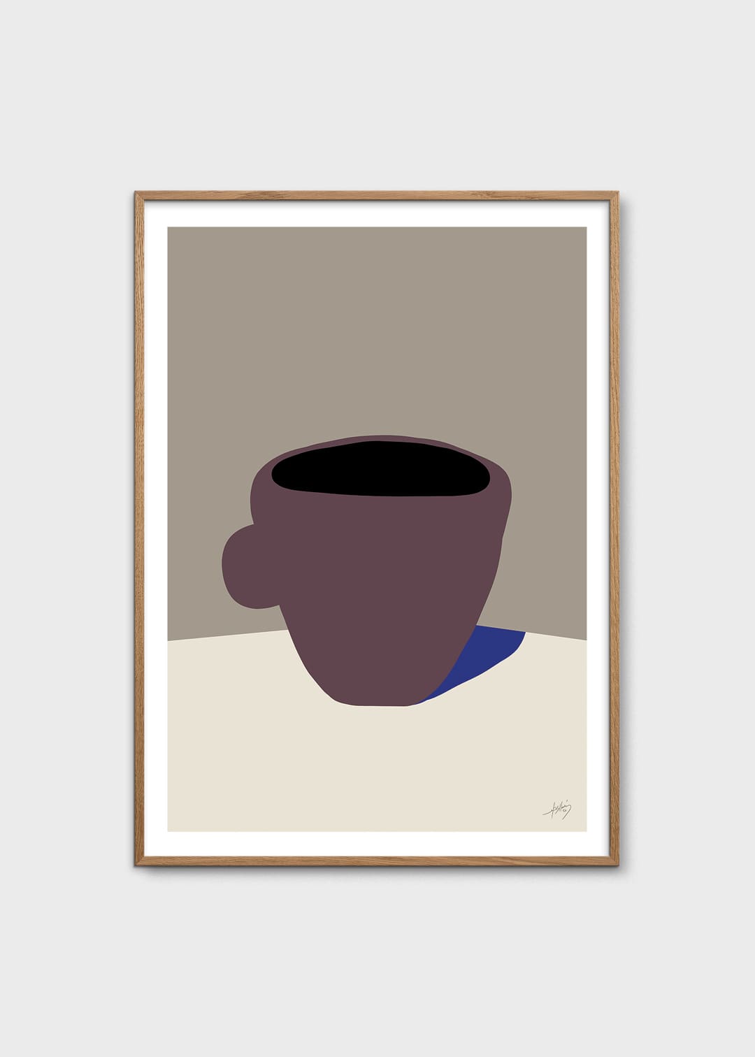 The Poster Club Pottery 09 Poster 30x40 beige