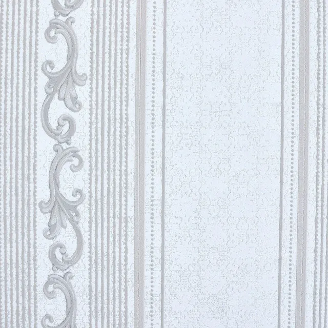 Mineheart Wallpaper Audley Tapete Taupe Streifen 53cmx10m