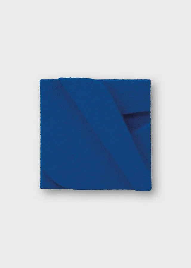 The Poster Club Etienne Etage 01.02 Wandrelief 20x20 cm Blau