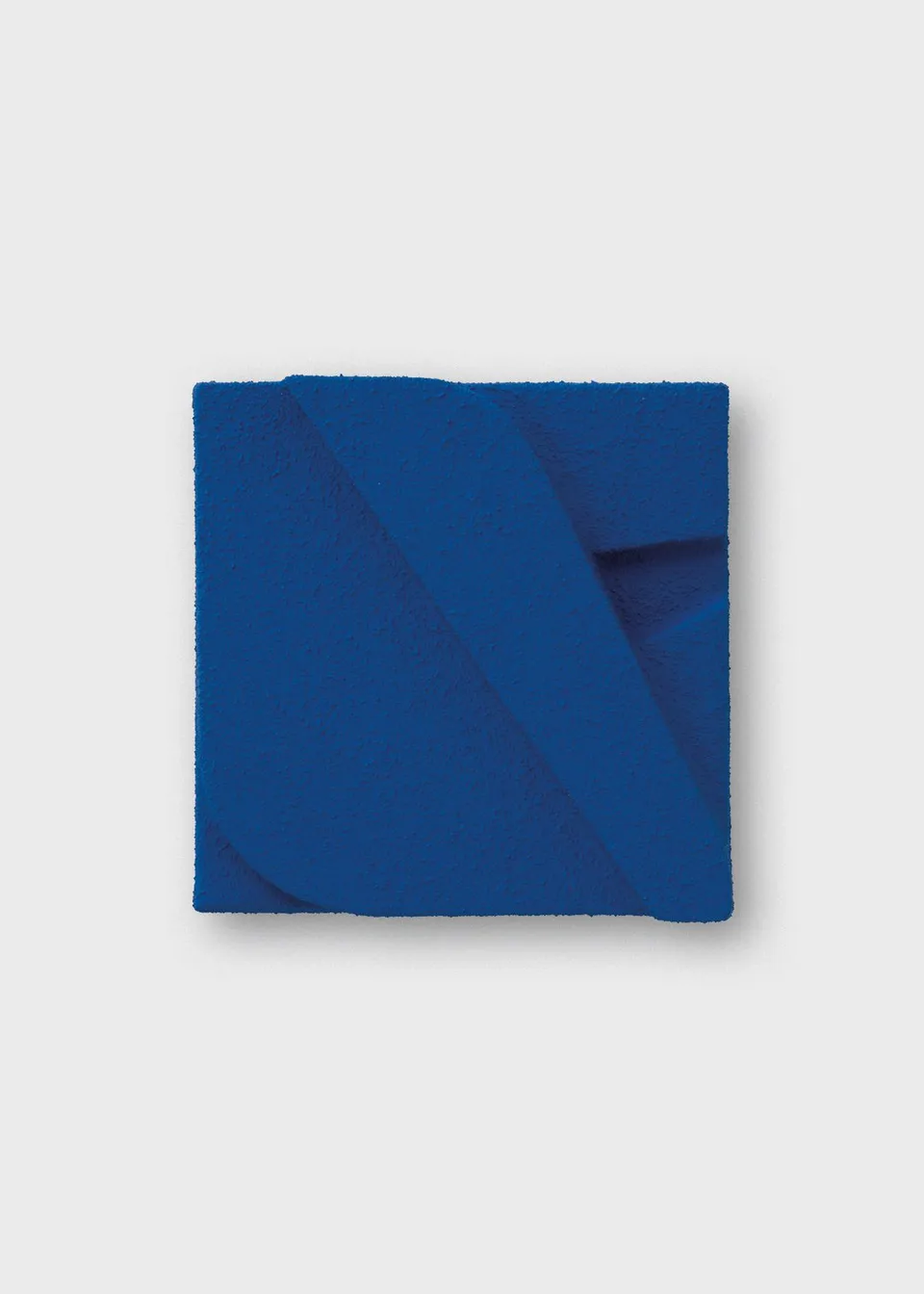 The Poster Club Etienne Etage 01.02 Wandrelief 20x20 cm Blau