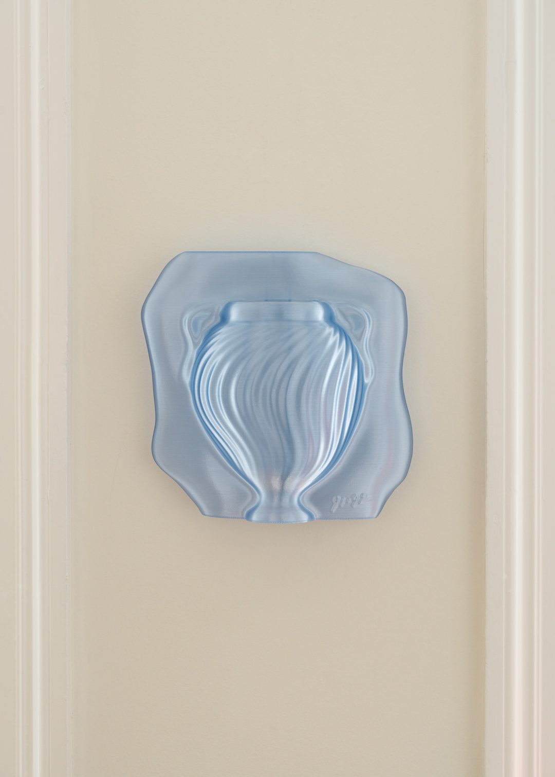 The Poster Club Agora No. 02 Wandobjekt Transparent Blue