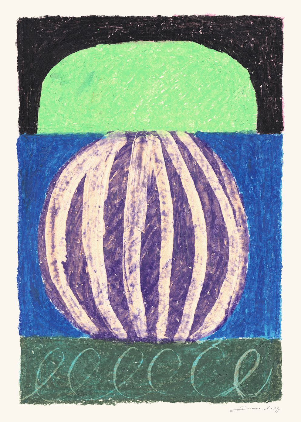 The Poster Club Glow in the Dark Poster 30x40 cm Botanik