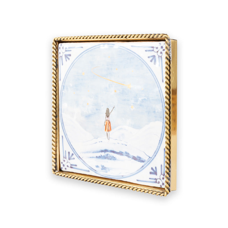 Storytiles Tile Frames Golden Twisted Bilderrahmen Gold