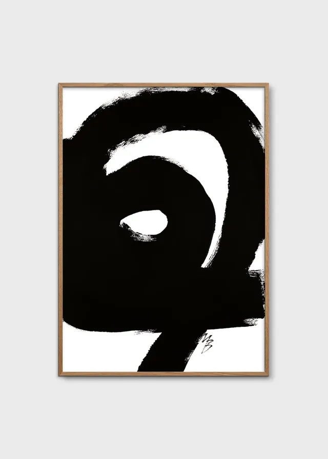 The Poster Club Art Prints No 09 Poster 30x40 cm schwarz