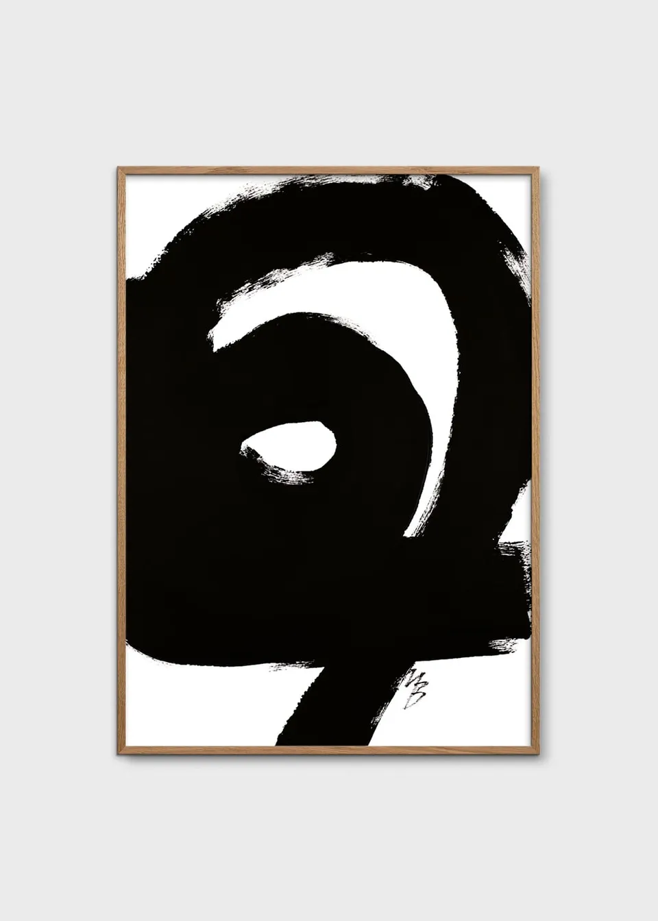 The Poster Club Art Prints No 09 Poster 30x40 cm schwarz