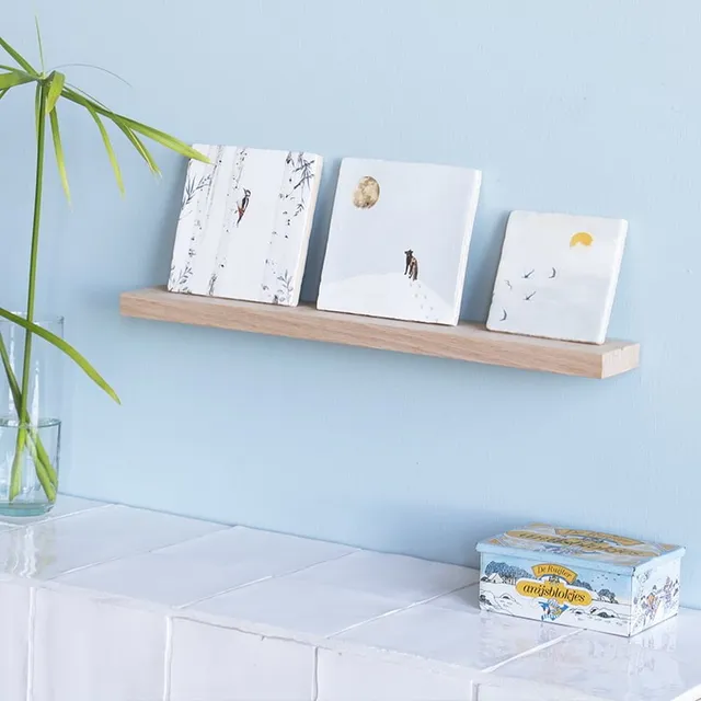 Storytiles StoryShelf Wandregal S 34 cm Holz für Fliesen