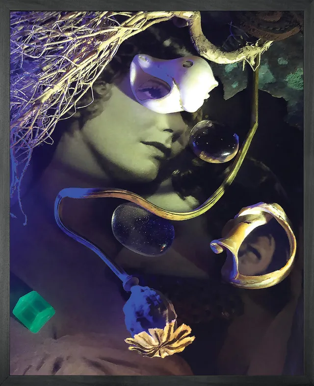 Mineheart Under Moss and Stones Leinwandbild Naturmotiv