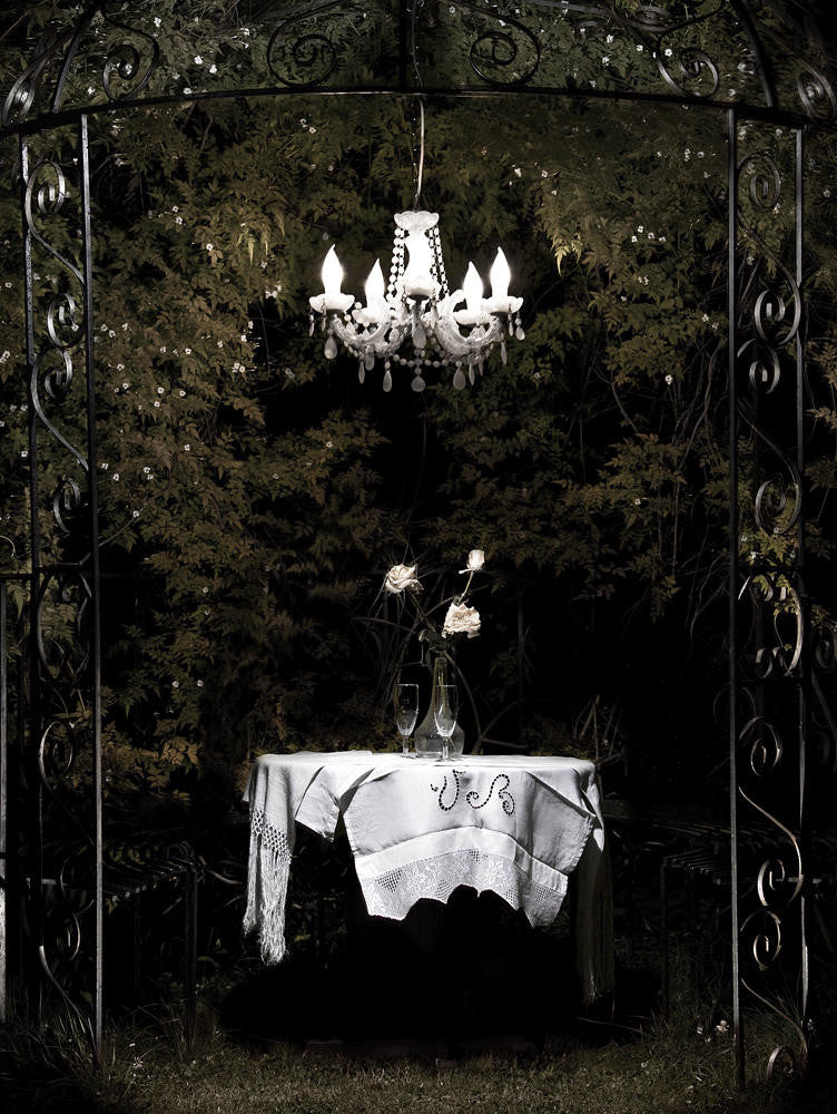 Mineheart Ice Queen Kronleuchter Outdoor LED 47x40cm