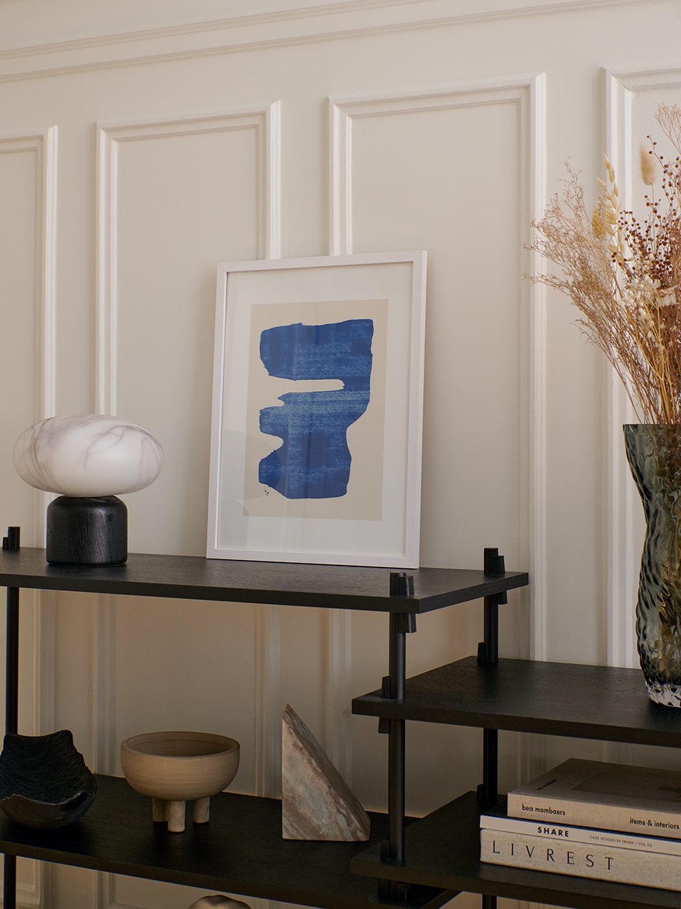 The Poster Club Bobby Poster A4 Abstrakt Blau