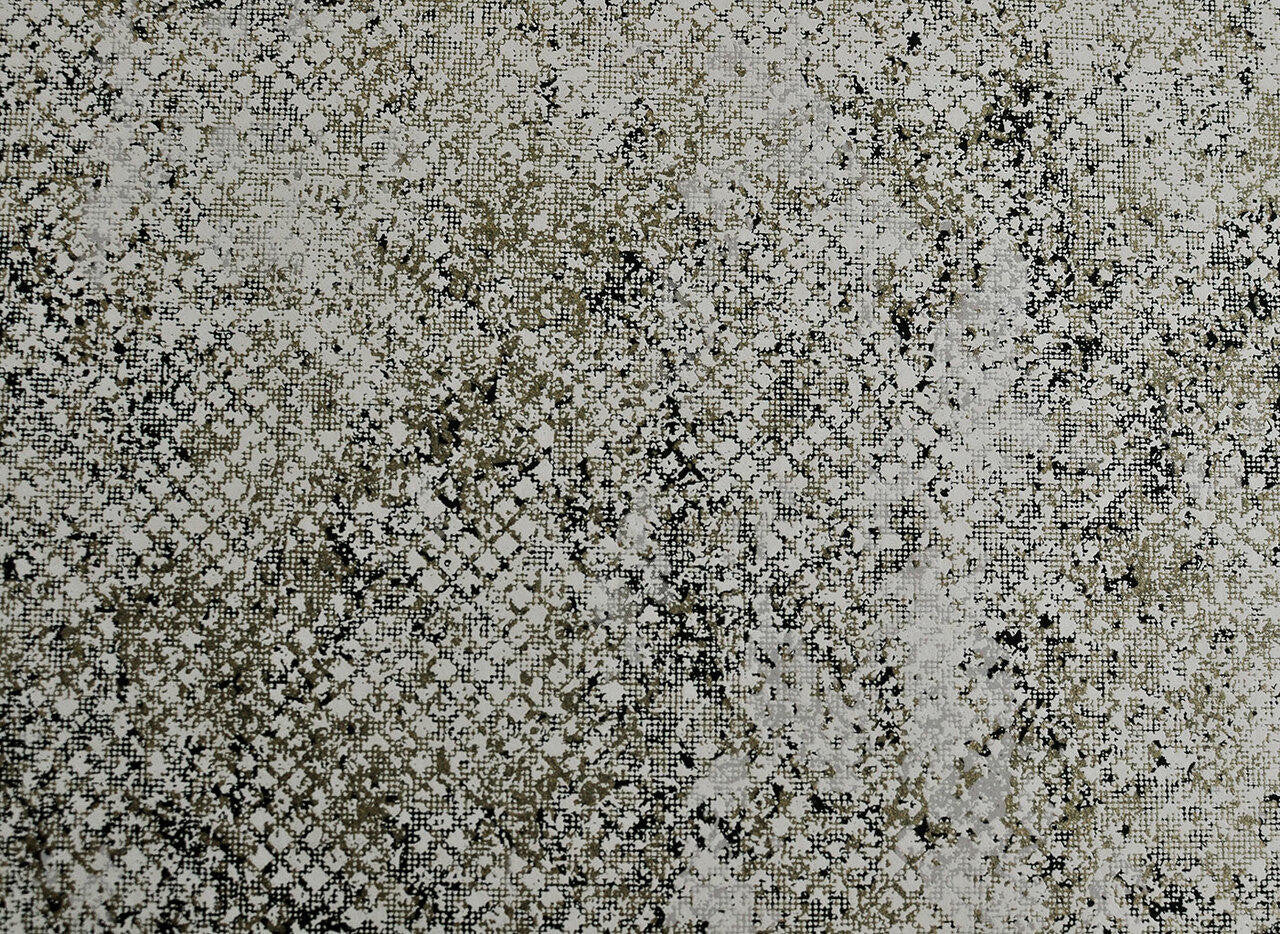 Mineheart Moderna Grid Stucco Tapete Khaki Midnight Putzoptik