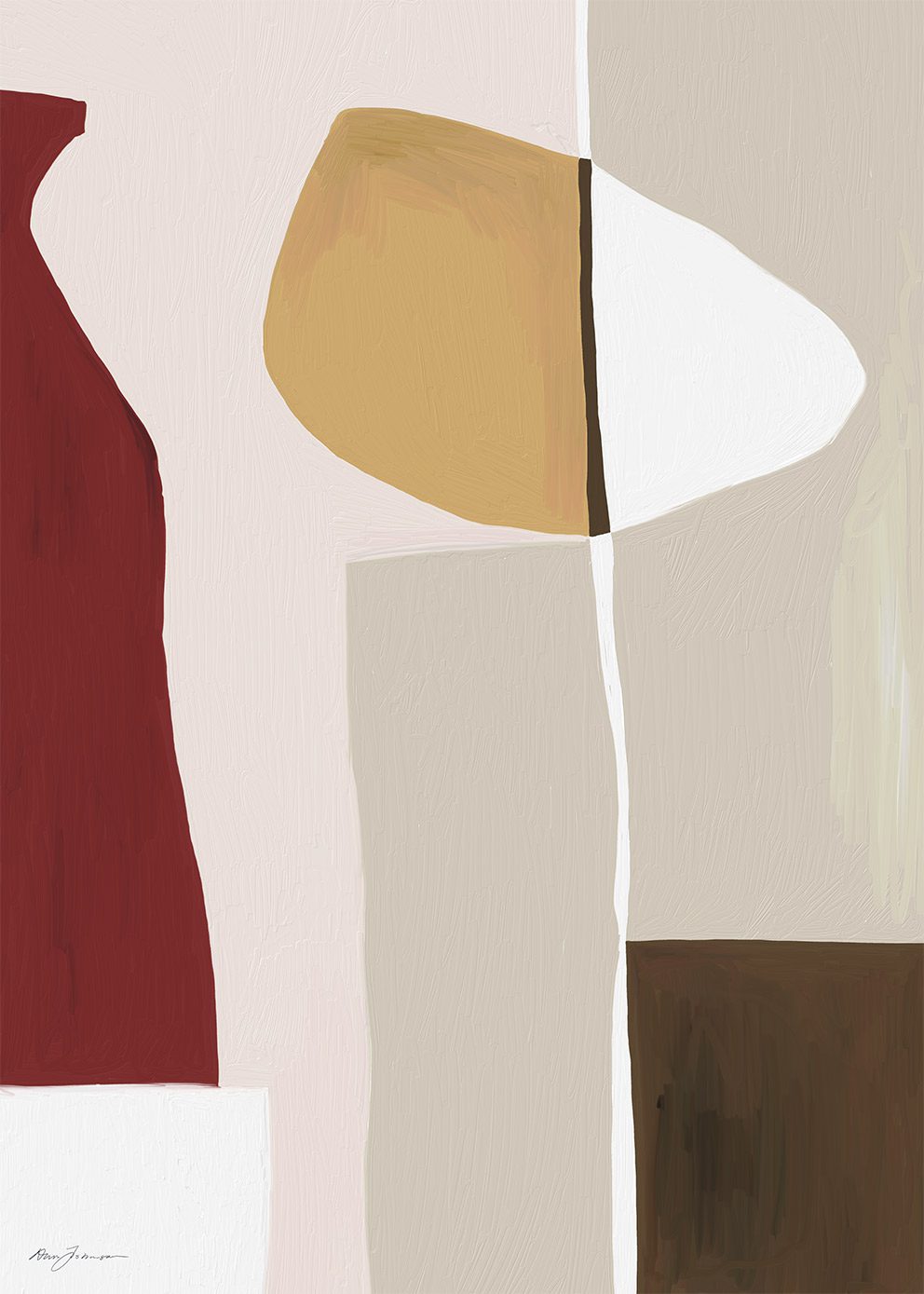 The Poster Club L'Oeil Poster 30x40 cm abstrakt