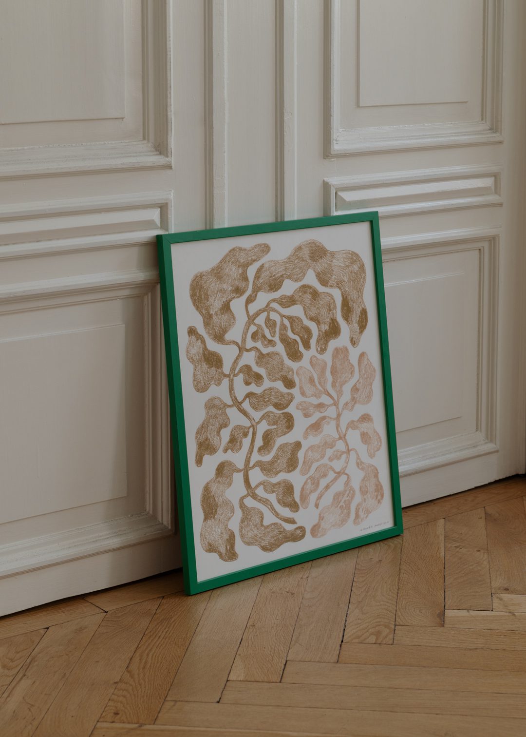 The Poster Club The Two Poster 30x40 cm beige Botanik