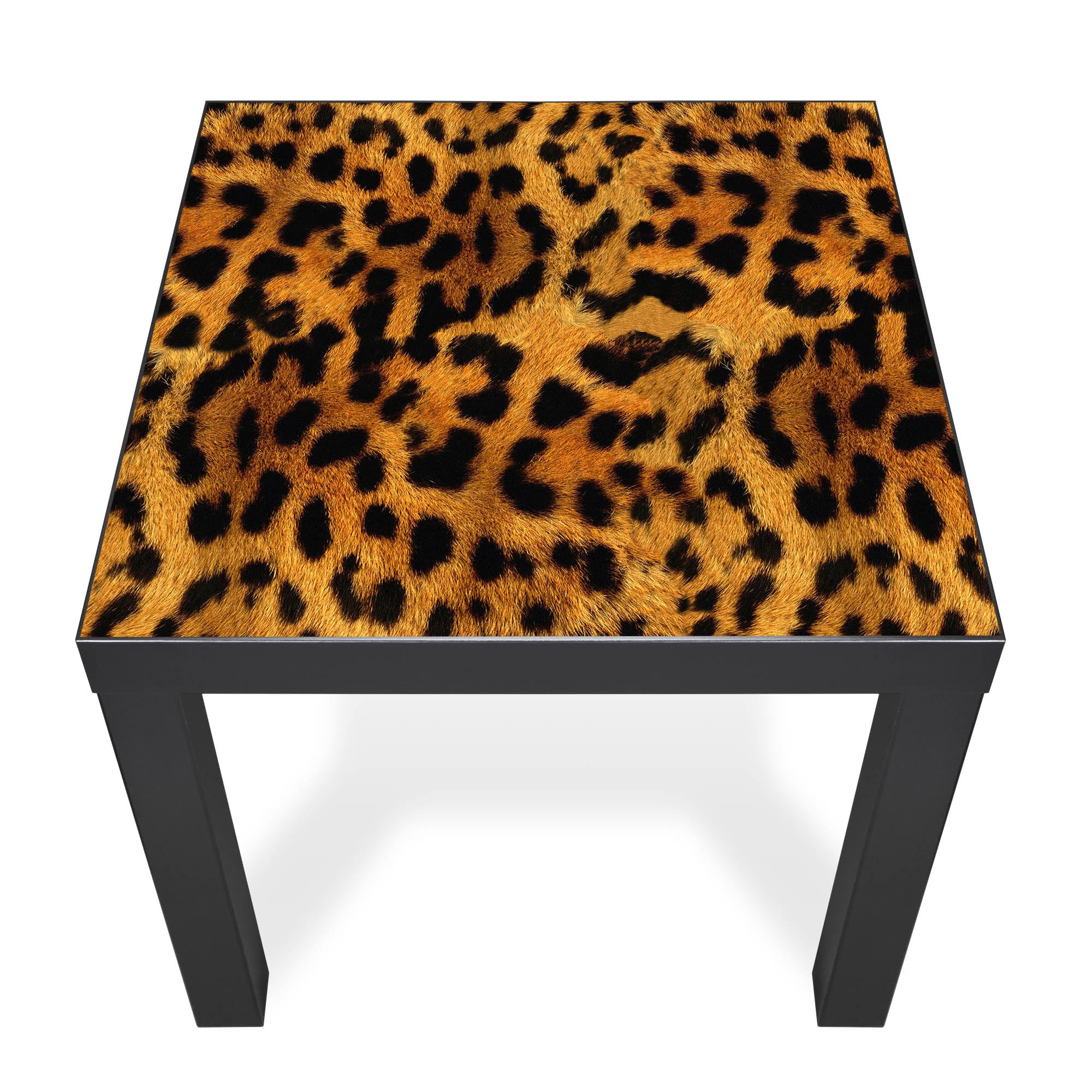 Banjado Möbelfolie Leopard Tischfolie 55x55 cm selbstklebend