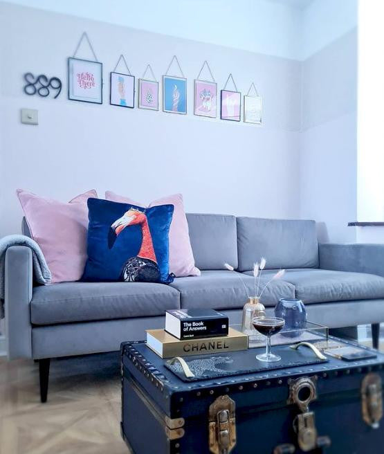Mineheart Cushions Princess Flaminia Kissenbezug 46x46 Rosa
