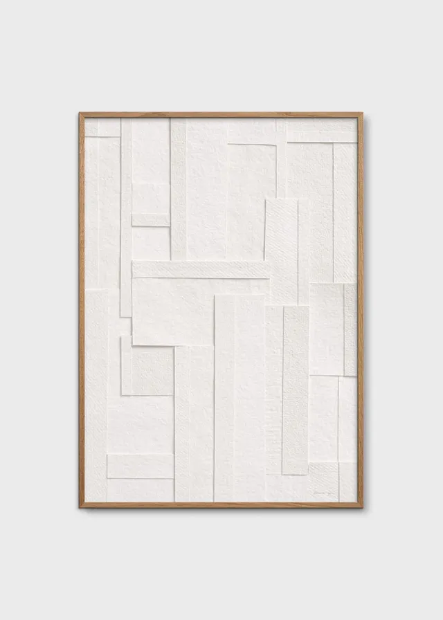 The Poster Club Deconstructed No. 45 Kunstdruck 30x40 cm weiß