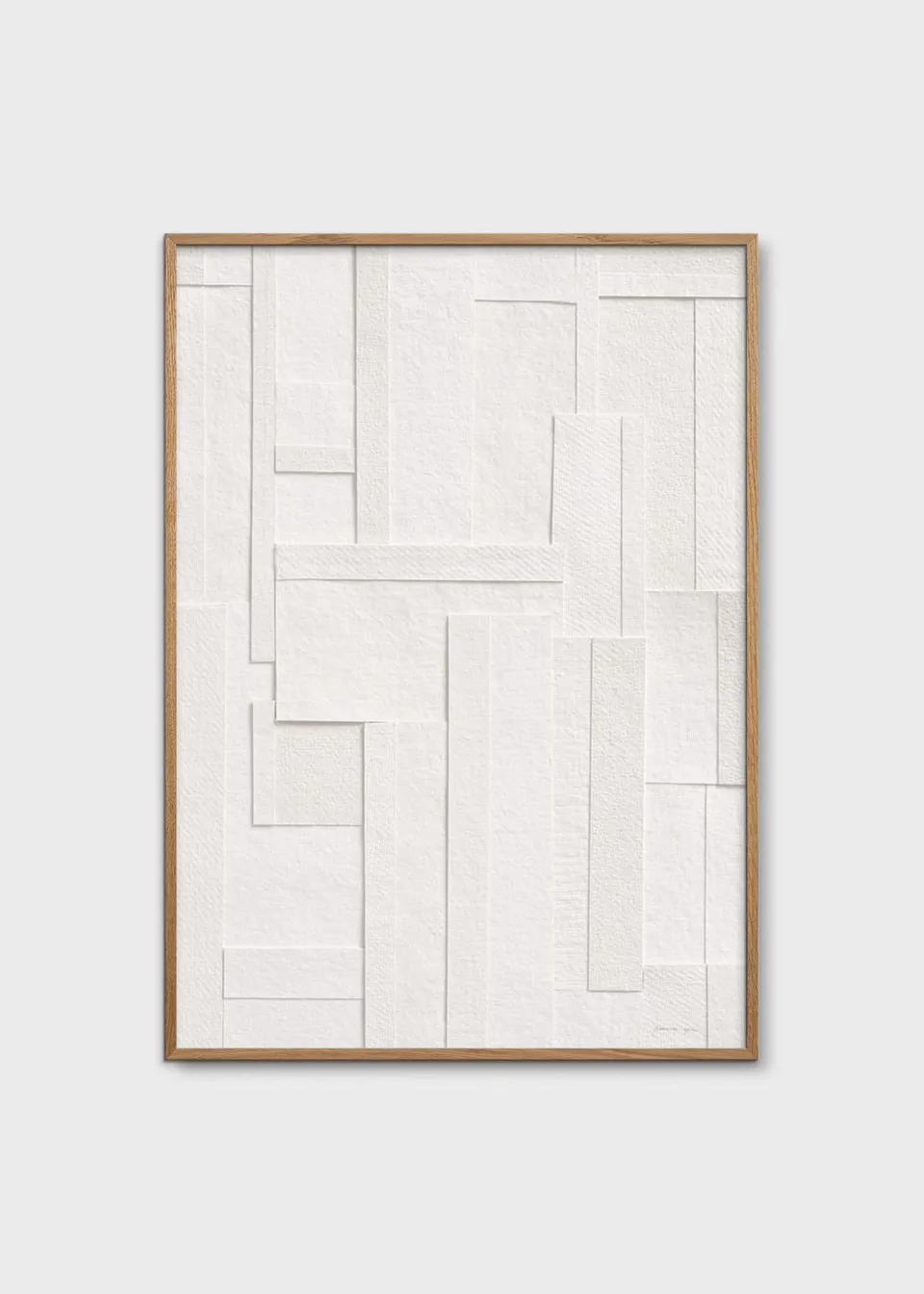 The Poster Club Deconstructed No. 45 Kunstdruck 30x40 cm weiß
