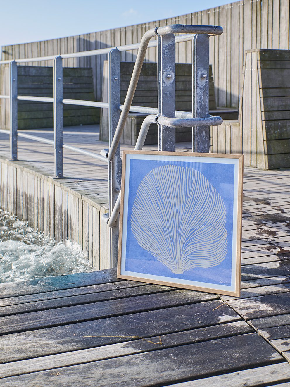 The Poster Club Art Prints Sea Lavender Poster 50x50 cm lila