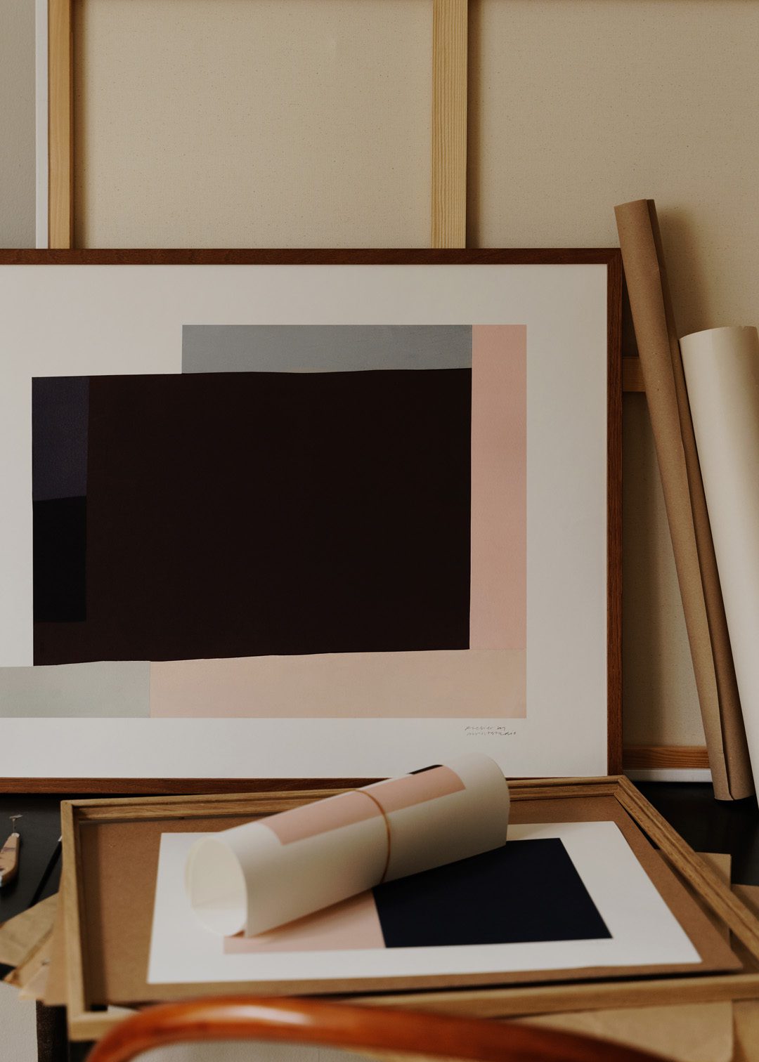 The Poster Club Art Prints The Arp Collection 03 Poster A4 braun