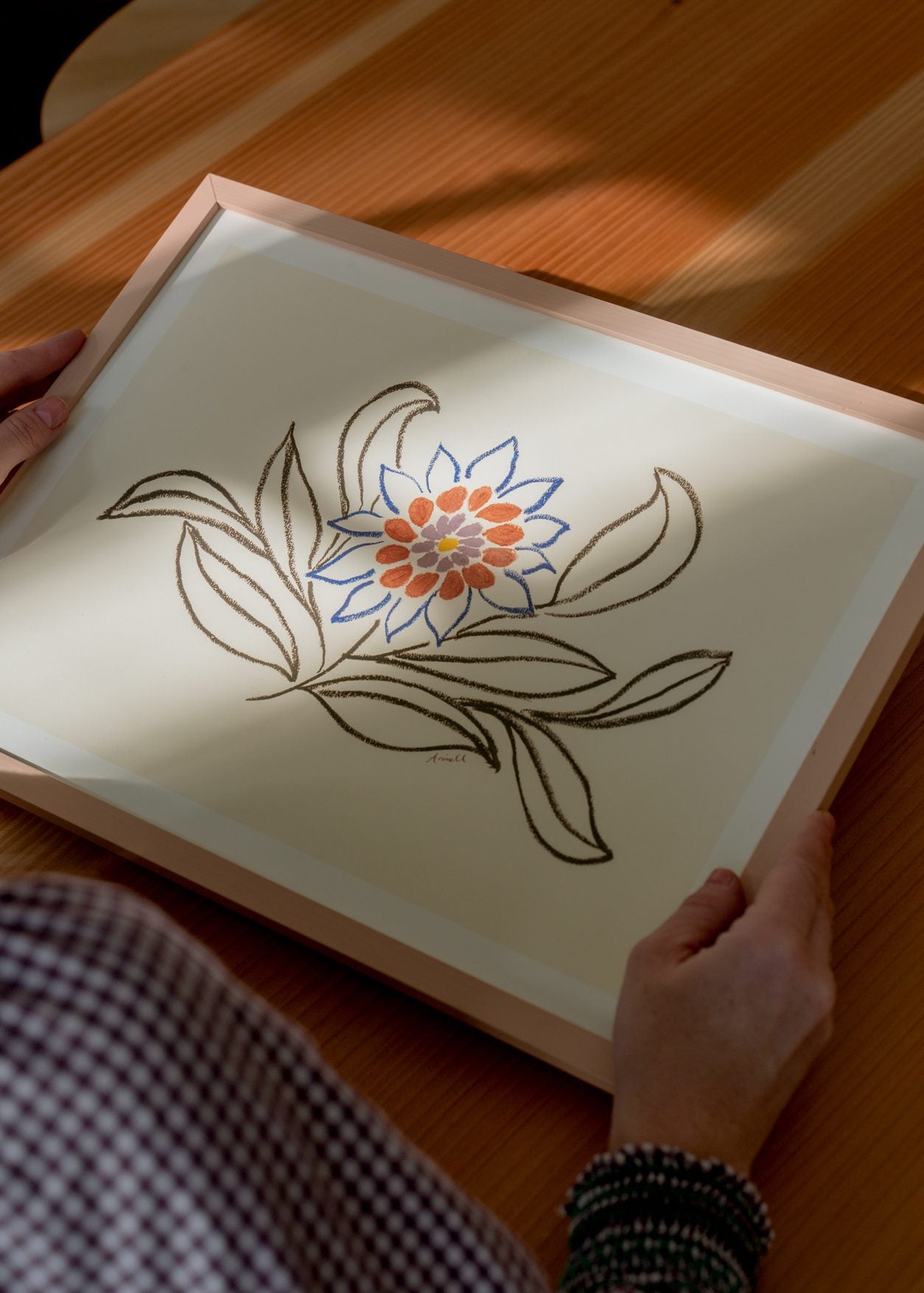 The Poster Club Nectar Poster 30x40 cm blau