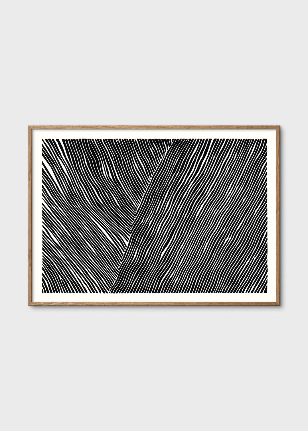 The Poster Club The Line no. 01 Poster 30x40 cm s/w