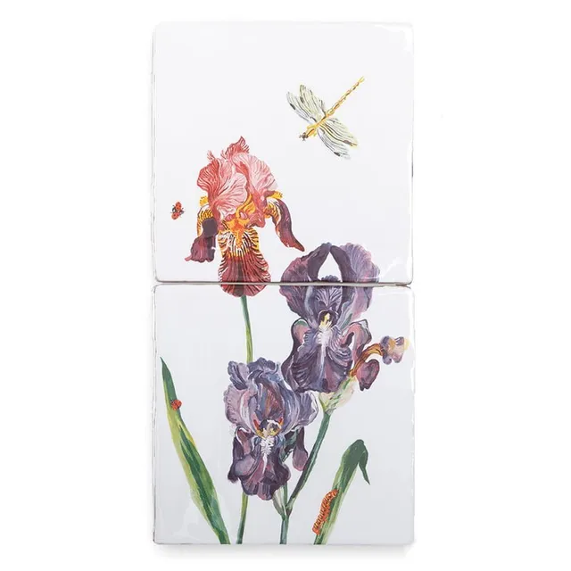 Storytiles Tile Tableaus Wildflowers Iris Fliese Tableau S Blumen
