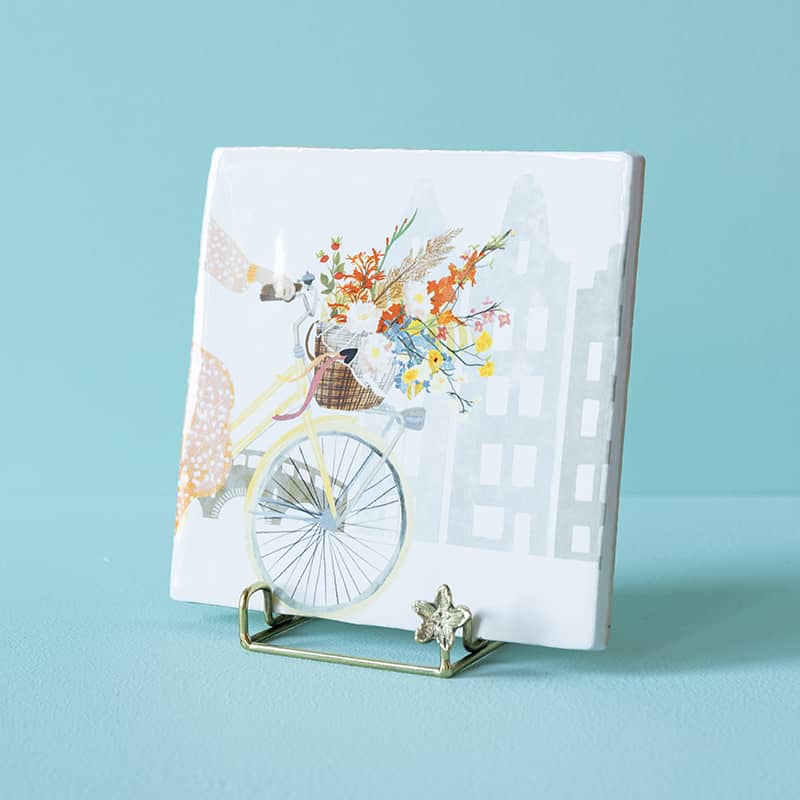 Storytiles Tile holders Golden Holdie Flower Halter Gold Blume