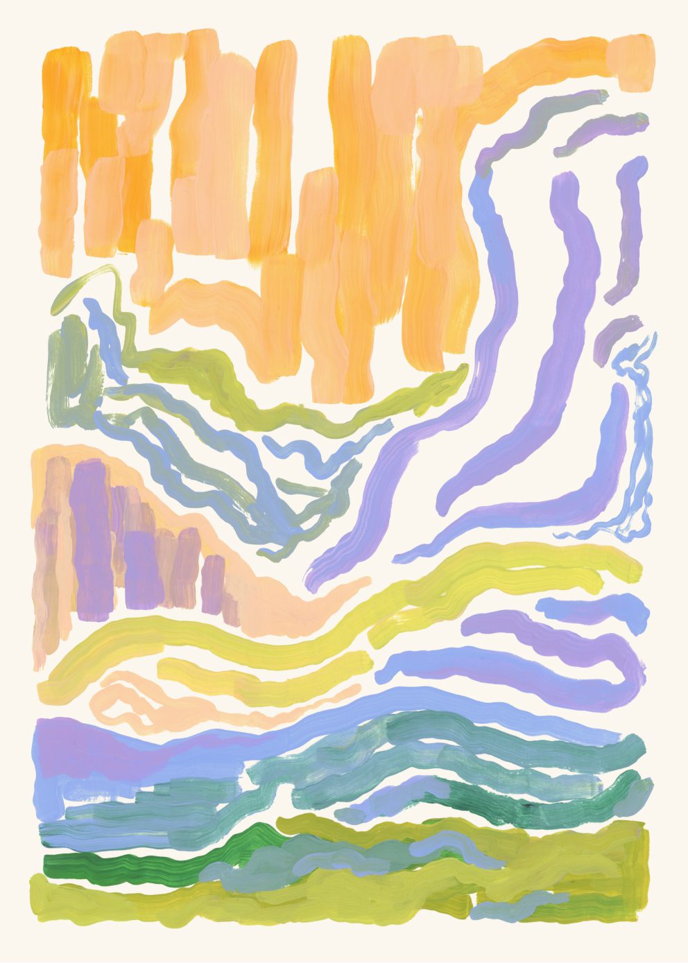 The Poster Club Untamed Nature 02 Poster 30x40 grün