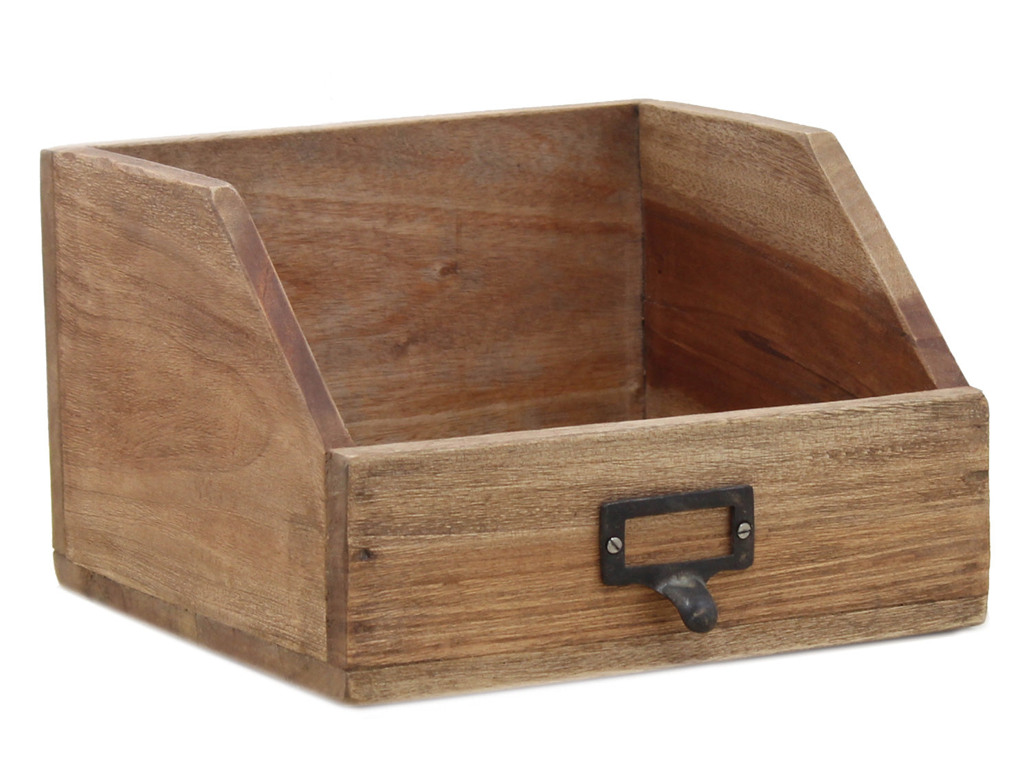 LS-LebenStil Napoli Besteckkasten Holz braun 24cm