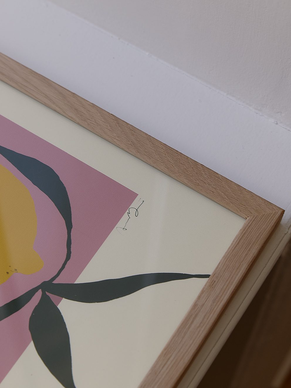 The Poster Club Pink Lemon Kunstdruck A4 rosa
