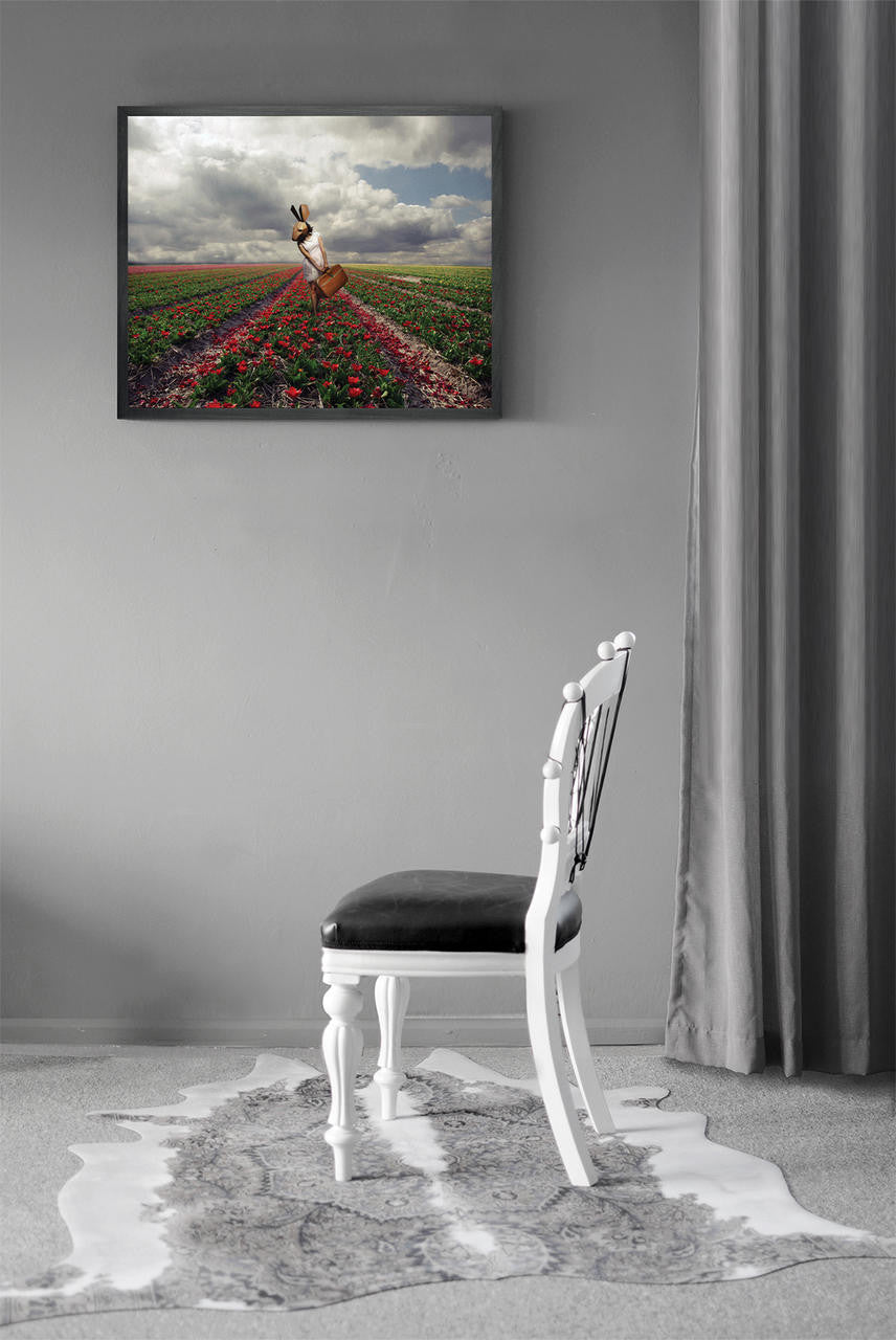 Mineheart Flowers Wandbild Surreal Blumen 30x41