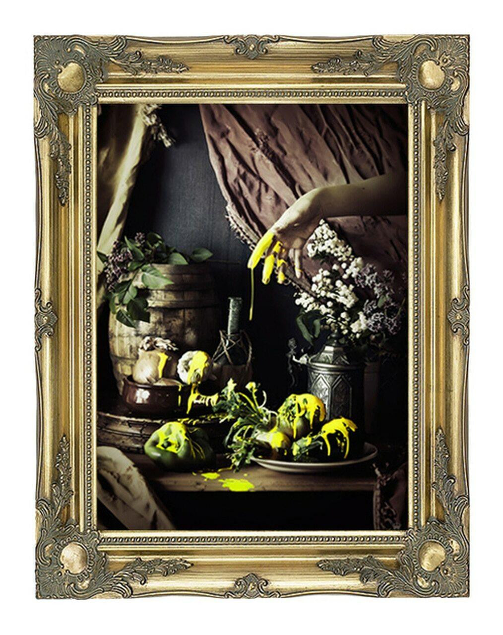 Mineheart Strange Fruit Leinwandbild 66x81cm Stillleben Canvas