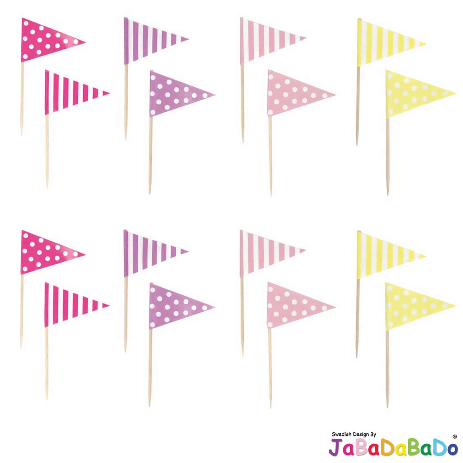 JaBaDaBaDo Z17146 Partypicker Rosa Pink 16er Set Papier