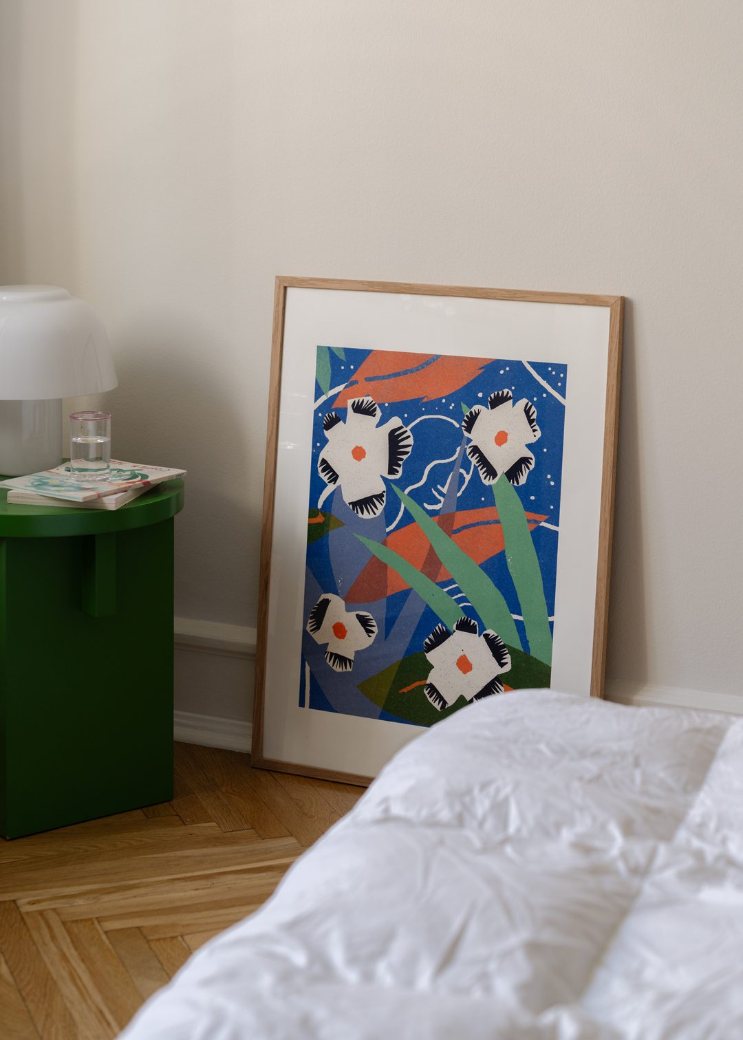 The Poster Club At One with Nature Poster 30x40 cm Blau