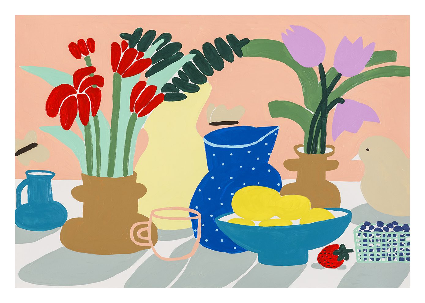 The Poster Club Table Setting Poster 30x40 cm Pastell