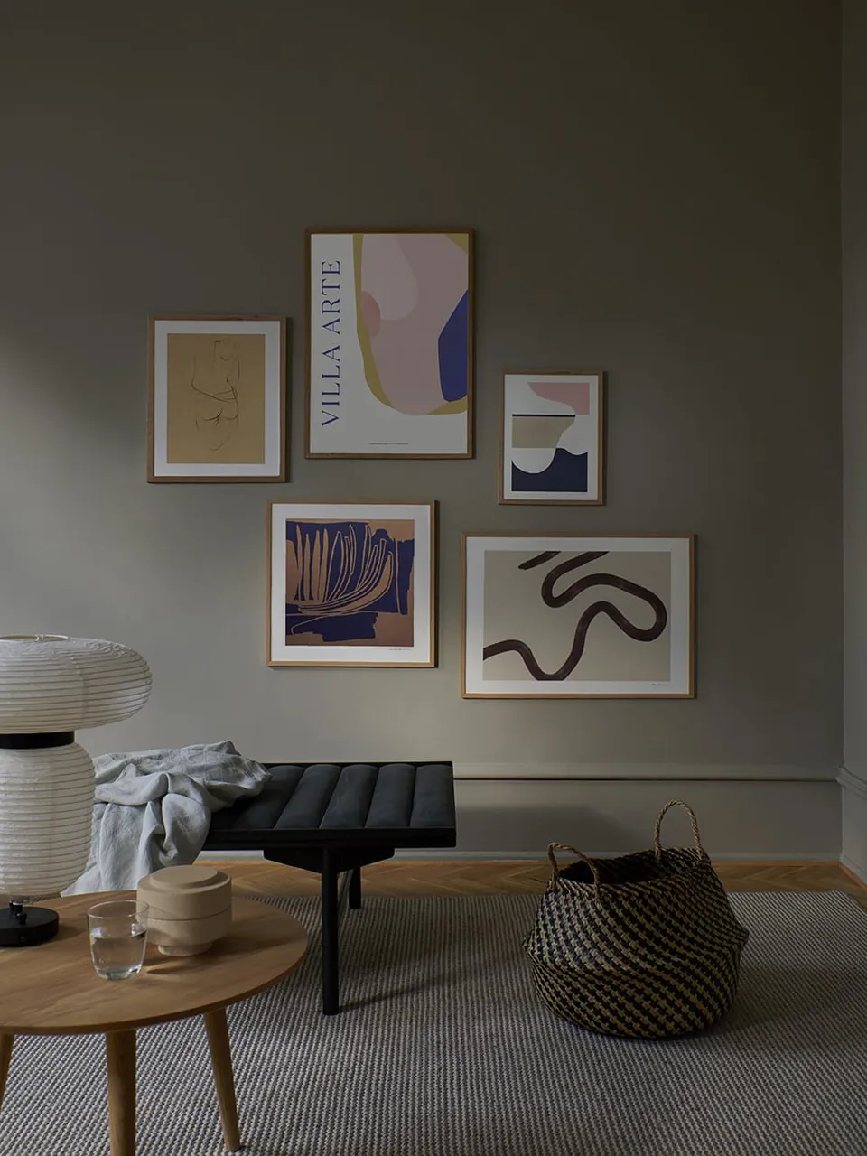 The Poster Club Curated Art Walls Edit No. 012 Bilderwand Set