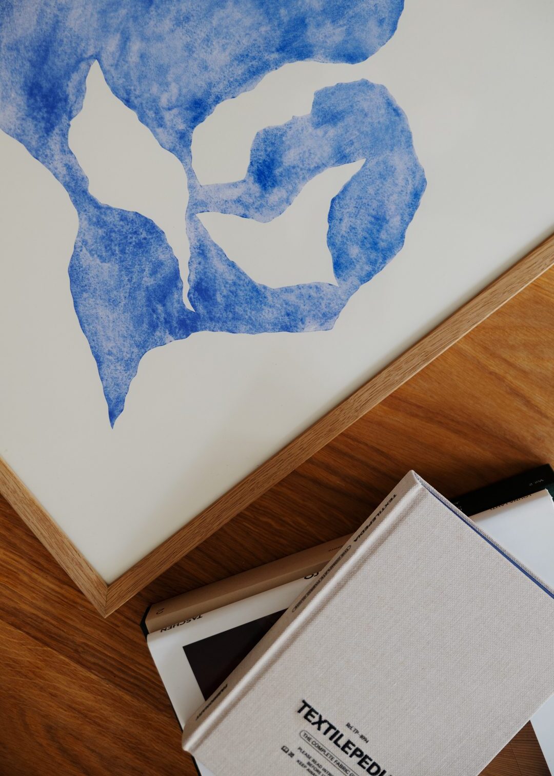The Poster Club Art Prints Shadow no.06 Poster 30x40 blau