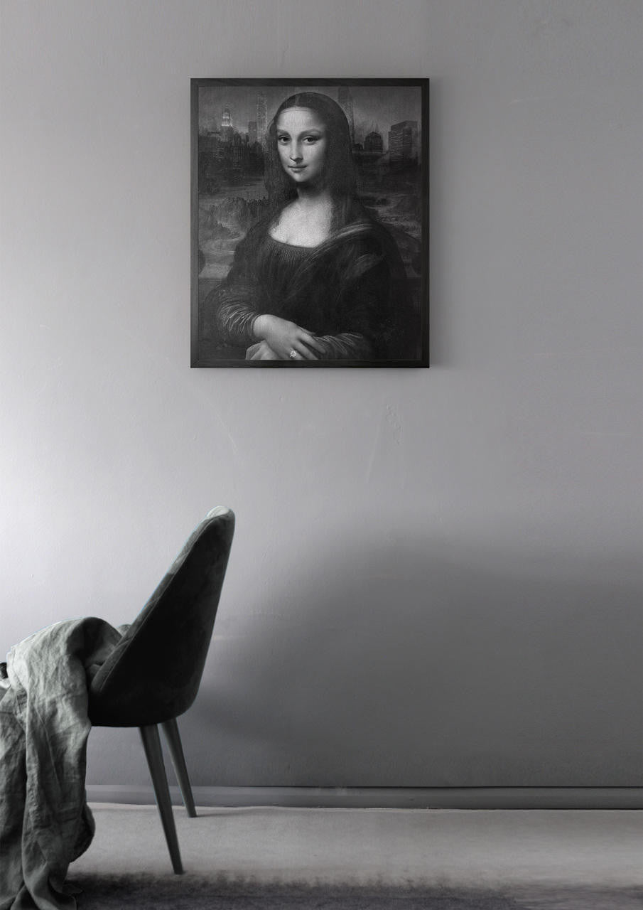 Mineheart Modern Beauty Canvas Poster 40x50cm surreal