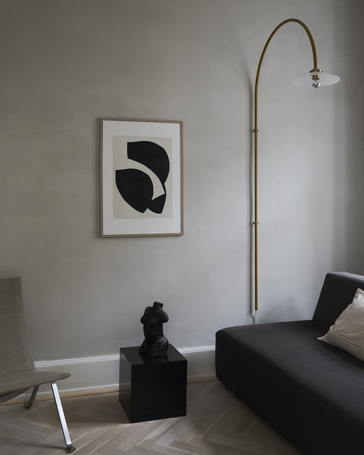 The Poster Club Art Wall Edit 005 Bilderwand schwarz-beige