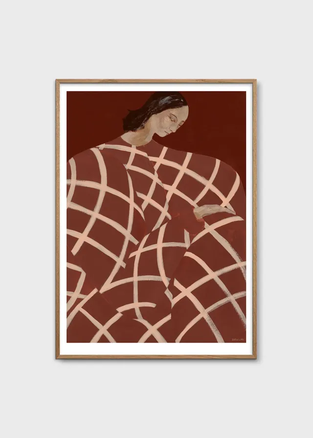 The Poster Club Waiting At Art Et Métiers Poster 30x40 beige